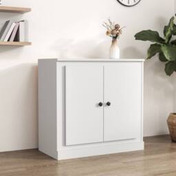Berkfield Home Sideboard White 70x35.5x67.5 cm Engineered Wood - thumbnail 2