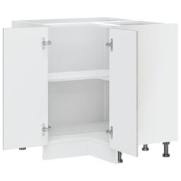 Berkfield Home Kitchen Corner Base Cabinet Kalmar Grey Sonoma Engineered Wood - thumbnail 5