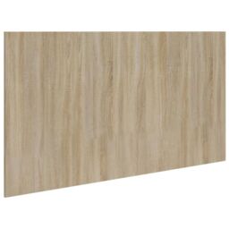 Berkfield Home Bed Headboard Sonoma Oak 160x1.5x80 cm Engineered Wood in Brown - thumbnail 2