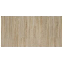 Berkfield Home Bed Headboard Sonoma Oak 160x1.5x80 cm Engineered Wood in Brown - thumbnail 5