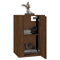 Berkfield Home Wall Mounted TV Cabinets 2 pcs Brown Oak 40x34.5x60 cm - thumbnail 3