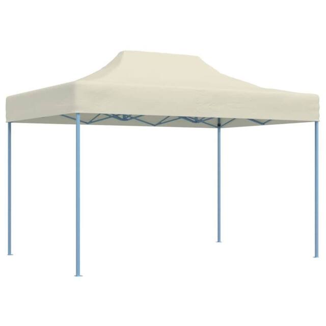 Berkfield Home Professional Folding Party Tent 3x4 m Steel Cream in Beige - image 1
