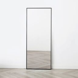 Home Garden Direct Anax - Full Length Mirror with Black Frame - 160x65cm - Size: 160x65 cm - thumbnail 2