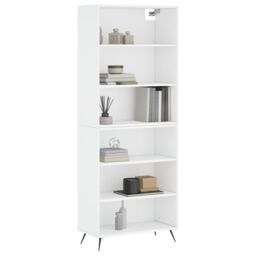 Berkfield Home Highboard White 69.5x32.5x180 cm Engineered Wood - thumbnail 3