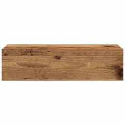 Berkfield Home TV Cabinets with LED Lights 2 pcs Old Wood 60x35x15.5 cm in Brown - thumbnail 6