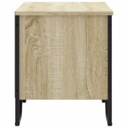 Berkfield Home Shoe Cabinet Sonoma Oak 90x38x45.5 cm Engineered Wood - thumbnail 5