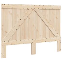 Berkfield Home Beautiful Bed Frame without Mattress with Headboard 140x200 cm So in Light Brown - thumbnail 6