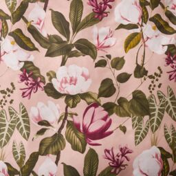 OHS Floral Duvet Cover Quilt Bedding Set Reversible with Pillowcase in Pink - Size: Super King - thumbnail 4