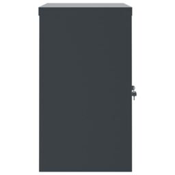 Berkfield Home File Cabinet Anthracite 90x40x70 cm Steel in Black - Size: 90 x 40 x 70 cm - thumbnail 5