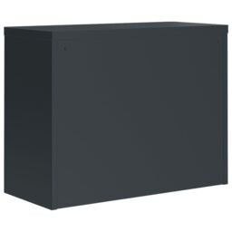 Berkfield Home File Cabinet Anthracite 90x40x70 cm Steel in Black - Size: 90 x 40 x 70 cm - thumbnail 6