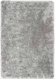 THE RUGS Soft Washable Shaggy Rug - Polypropylene 30mm Pile Non Slip in Grey - Size: 60 cm x 100 cm - thumbnail 1