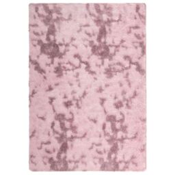 Berkfield Home Shaggy Rug High Pile NAVARRA Dusty Pink 160x230 cm Polyester - Size: Medium - thumbnail 2