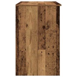 Berkfield Home Desk Old Wood 86x49x76 cm Engineered Wood in Brown - Size: 86 x 49 x 76 cm - thumbnail 7