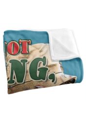 JQ Licensing Jw-Jp Thinking About Fishing Silky Touch Super Soft Throw Blanket 152 X 127 cm in White - thumbnail 3