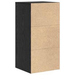 Berkfield Home Modern Black Oak Storage Cabinet Black Oak MDF with Black Oak Veneer - thumbnail 8