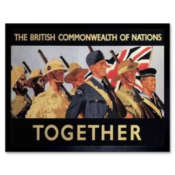 "Artery8 War British Commonwealth Empire WW2 Soldier Military UK Framed Art - Size: W12"" x H16""" - thumbnail 1