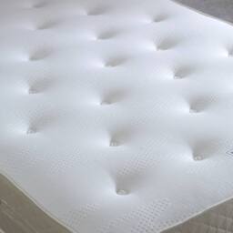 Bedmaster Clifton Royale 1000 Pocket Sprung Mattress in Cream - Size: Small Double - thumbnail 2