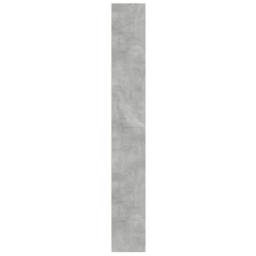 Berkfield Home Decorative Bookcase Concrete Grey 60x24x176 cm Engineered Wood - Size: 60 x 24 x 176 cm - thumbnail 5