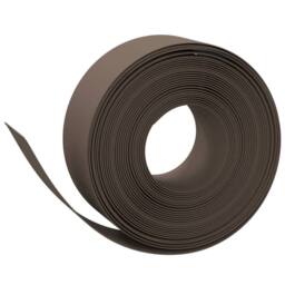 Berkfield Home Garden Edging Brown 10 m 20 cm Polyethylene