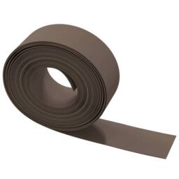 Berkfield Home Garden Edging Brown 10 m 20 cm Polyethylene - thumbnail 4