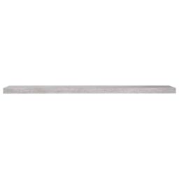 Berkfield Home Floating Wall Shelves 4 pcs Concrete Grey 120x23.5x3.8 cm MDF - thumbnail 5