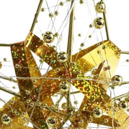 Voltico Gold Light-Up Star Christmas Tree Topper - thumbnail 6