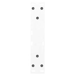 Berkfield Home Coffee Table Legs 2 pcs White 30x(30-31.3) cm Steel - thumbnail 7