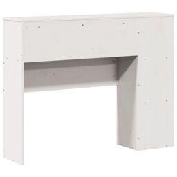 Berkfield Home Headboard with Storage White 75 cm Solid Wood Pine - thumbnail 6