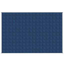 Berkfield Home Weighted Blanket Blue 122x183 cm 5 kg Fabric - thumbnail 3