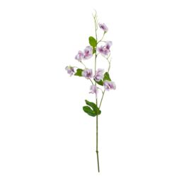 Love Lace Purple Sweetpea Stem Artificial Flower - thumbnail 1