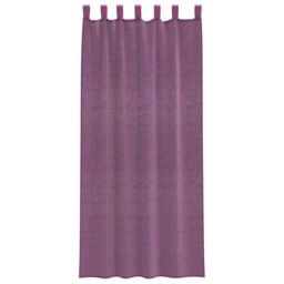 Berkfield Home Voile Curtains with Rod Pockets 2 pcs Purple - thumbnail 4