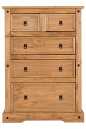 Seconique Corona 3+2 Drawer Chest in Natural - thumbnail 4