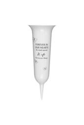 KDMD Grave Vase Wife 3 Pack White - thumbnail 5