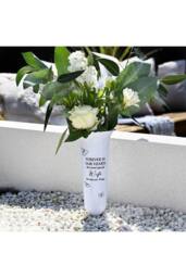KDMD Grave Vase Wife 3 Pack White - thumbnail 3