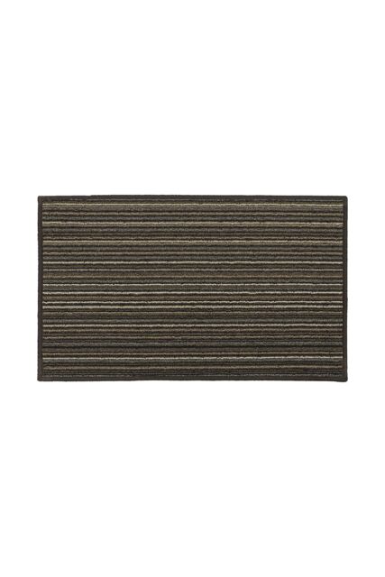JVL Arona Machine Washable Latex Backed Doormat, 50x80cm, Brown - Size: 50 cm x 80 cm - image 1