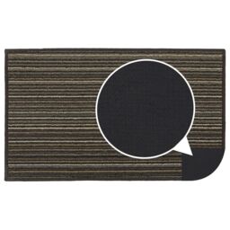 JVL Arona Machine Washable Latex Backed Doormat, 50x80cm, Brown - Size: 50 cm x 80 cm - thumbnail 7