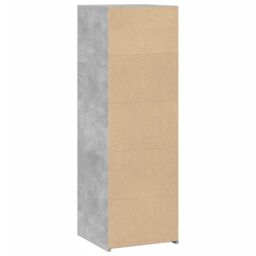 Berkfield Home Highboard Concrete Grey 40x41x124 cm Engineered Wood - Size: 40 x 41 x 124 cm - thumbnail 6