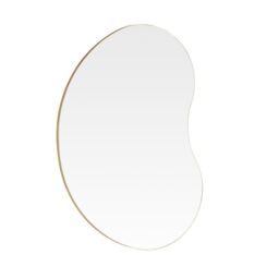 Yearn Mirrors Large Pebble Mirror Gold 111x81cm - Size: 111x81 cm - thumbnail 2