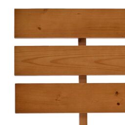 Berkfield Home Bed Frame Honey Brown Solid Pine Wood 100x200 cm - thumbnail 6