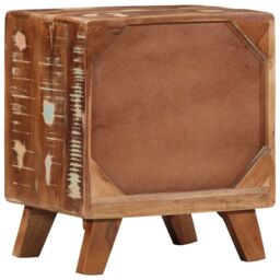 Berkfield Home Bedside Cabinet 2 pcs 40x32x46 cm Solid Wood Reclaimed - Size: 40 x 32 x 46 cm - thumbnail 4