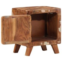 Berkfield Home Bedside Cabinet 2 pcs 40x32x46 cm Solid Wood Reclaimed - Size: 40 x 32 x 46 cm - thumbnail 5