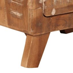 Berkfield Home Bedside Cabinet 2 pcs 40x32x46 cm Solid Wood Reclaimed - Size: 40 x 32 x 46 cm - thumbnail 8