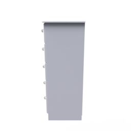 Ready Assembled 2 U Stratford 5 Drawer Chest (Ready Assembled) in White - thumbnail 2