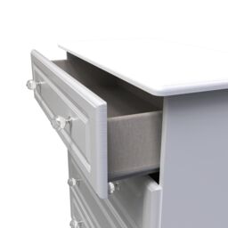 Ready Assembled 2 U Stratford 5 Drawer Chest (Ready Assembled) in White - thumbnail 5