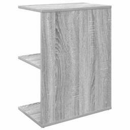 Berkfield Home Elegant Bedside Tables 2 pcs Grey Sonoma 46.5x29x61 cm Engineered Wood - thumbnail 7
