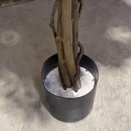 Leaf Large Artificial Olive Tree with 2925 Leaves 180cm Fire Retardant Commercial Use in Green - thumbnail 9