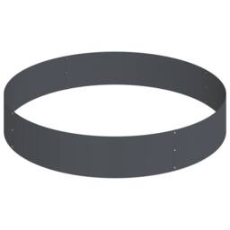 Berkfield Home Metal Planter Steel √ò 120 cm Decorative Inlays Metal Planter - thumbnail 5