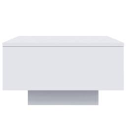 Berkfield Home Modern Coffee Table White 55x55x31 cm Engineered Wood - Size: 55 x 55 x 31 cm - thumbnail 5