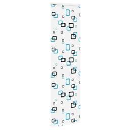 Berkfield Home Shower Roller Blind with Cassette 60x240 cm Fabric Width 56 cm in White - thumbnail 4
