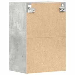 Berkfield Home Hanging Cabinet Concrete Grey 40x29.5x60 cm Engineered Wood - thumbnail 6